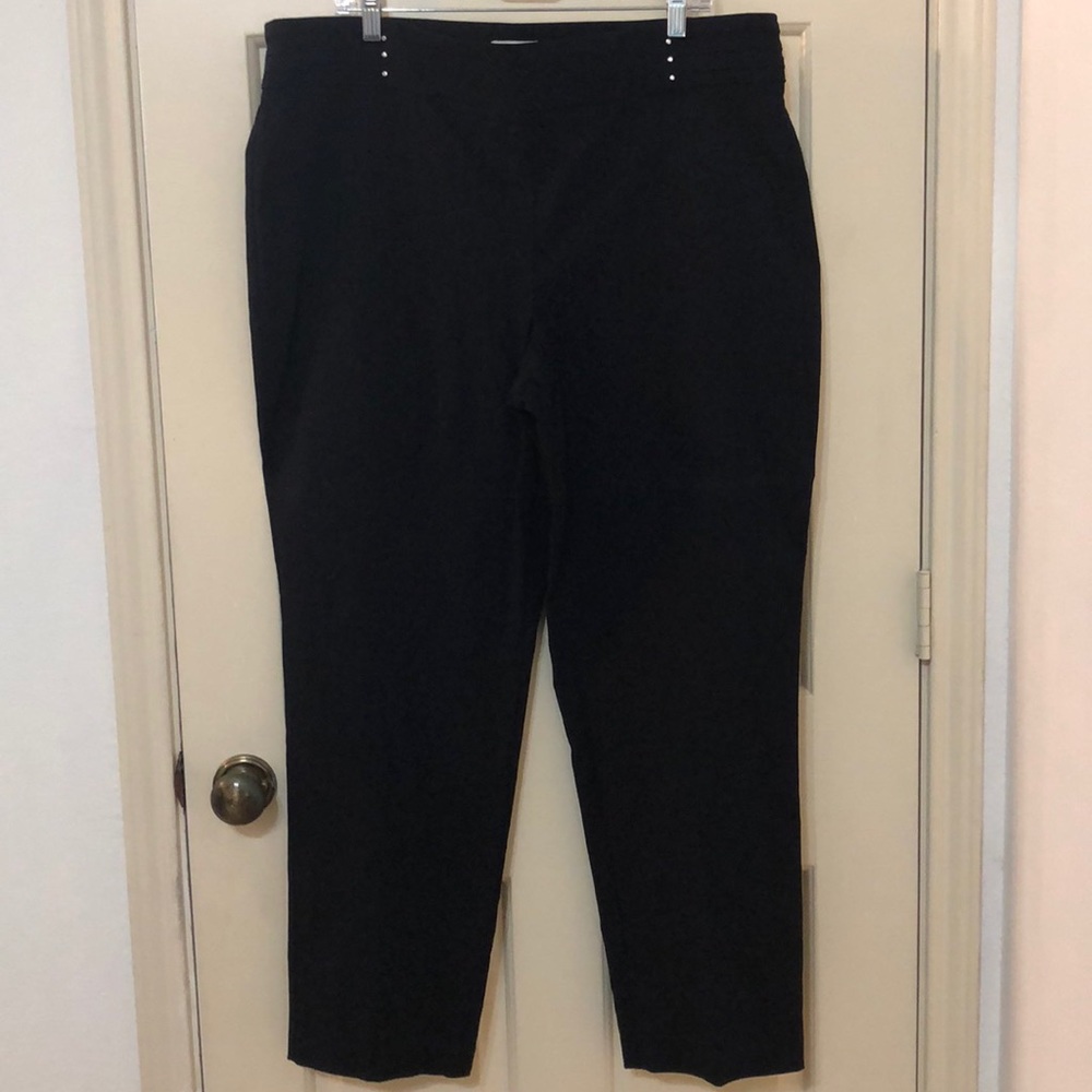 JM Collection Stretch Fit Crop/Ankle Pants